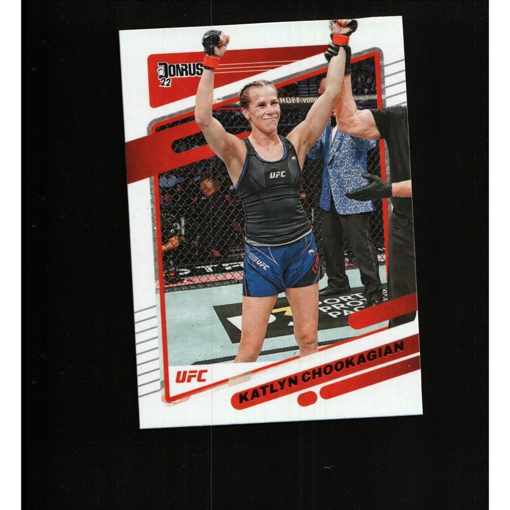 2022 Panini Donruss UFC Katlyn Chookagian BASE CARD Flyweight #82